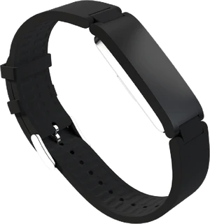 Withings Pulse HR zwart voorkant linkerzijkant