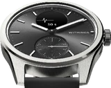 Withings ScanWatch 2 42mm zwart voorkant onderkant schuin
