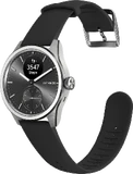 Withings ScanWatch 2 42mm zwart voorkant rechterzijkant geopend