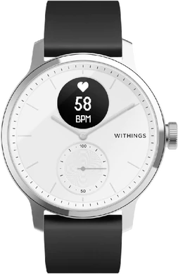 Withings Scanwatch 42mm wit voorkant