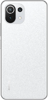 Xiaomi 11 Lite 5G NE vit tillbaka