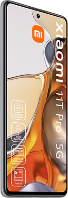 Xiaomi 11T Pro white front left side