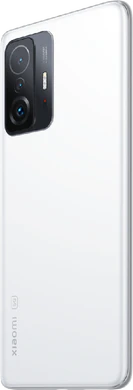 Xiaomi 11T weiß Rückseite linke Seite