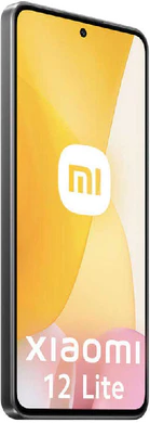 Xiaomi 12 Lite black front left side