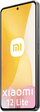 Xiaomi 12 Lite black front right side