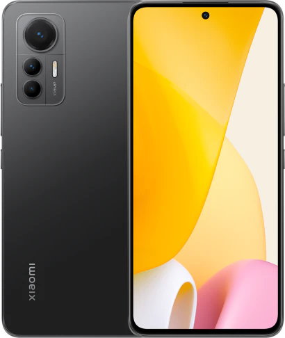 Xiaomi 12 Lite zwart overzicht