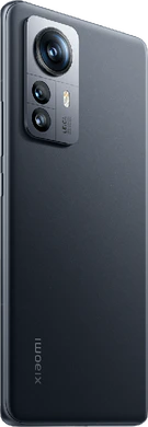 Xiaomi 12S Pro svart tillbaka höger sida