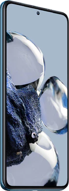 Xiaomi 12T Pro bleu couverture côté gauche