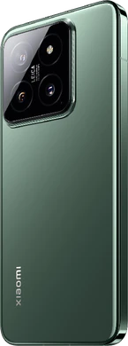 Xiaomi 14 green back left side