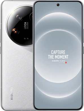 Xiaomi 14 Ultra bianco panoramica