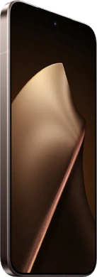 Xiaomi 15T Pro goud voorkant linkerzijkant