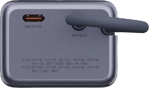 Xiaomi 165w power bank 10000 mah grey bottom