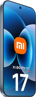 Xiaomi 17 blue front left side