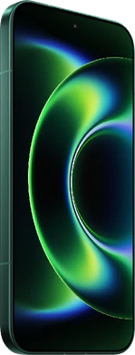 Xiaomi 17 Ultra groen voorkant linkerzijkant