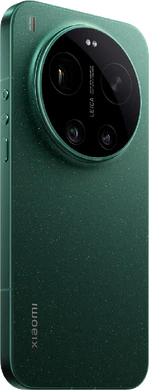 Xiaomi 17 Ultra groen achterkant rechterzijkant