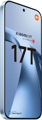 Xiaomi 17T blue front left side