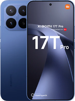 Xiaomi 17T Pro blauw overzicht