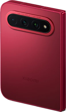 Xiaomi 18 Fold red back left side closed