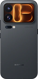 Xiaomi 18 Pro Max zwart achterkant
