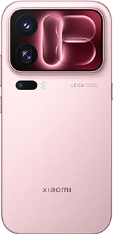 Xiaomi 18 Pro pink achterkant