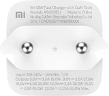 Xiaomi 65W GaN Charger white bottom