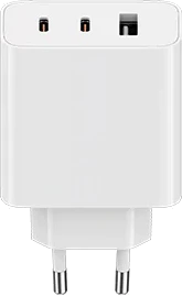 Xiaomi 67W GaN Charger 2C1A white right side top