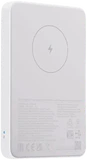 Xiaomi magnetic power bank 5000mah white back right side