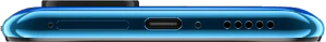 Xiao Mi Mi 10 Lite blauw onderkant
