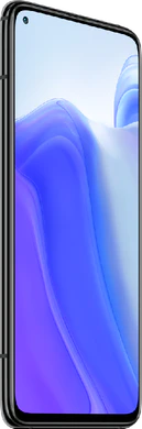 Xiao Mi Mi 10T zwart voorkant linkerzijkant