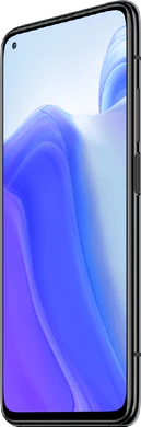 Xiao Mi Mi 10T zwart voorkant rechterzijkant