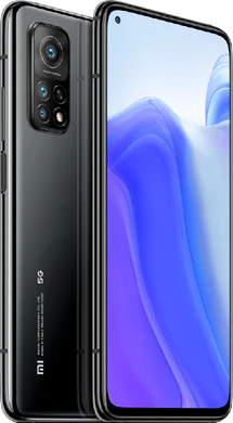 Xiao Mi Mi 10T zwart overzicht