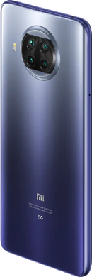 Xiao Mi Mi 10T Lite blue back left side top