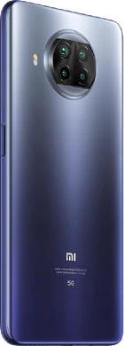 Xiao Mi Mi 10T Lite blue back right side