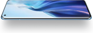 Xiao Mi Mi 11 blu copertina frontale ruotato
