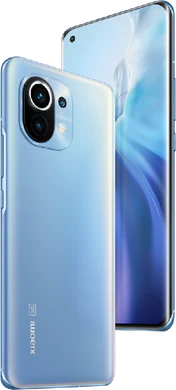 Xiao Mi Mi 11 blu panoramica