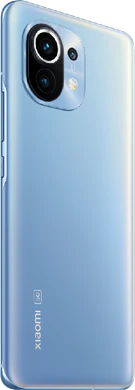 Xiao Mi Mi 11 blu indietro lato destro