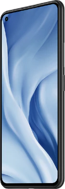 Xiao Mi Mi 11 Lite 5G zwart voorkant rechterzijkant
