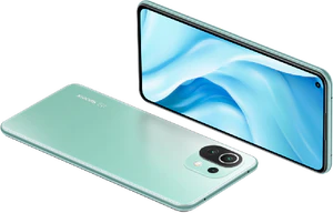Xiao Mi Mi 11 Lite 5G groen overzicht