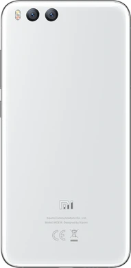 Xiao Mi Mi 6 wit achterkant