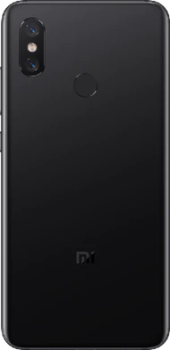 Xiao Mi Mi 8 nero indietro