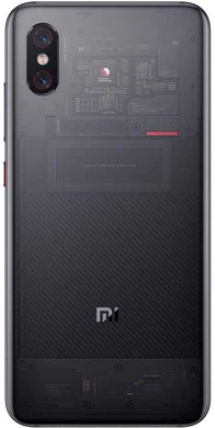 Xiao Mi Mi 8 Explorer Edition zwart achterkant
