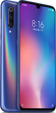 Xiao Mi Mi 9 blå oversikt