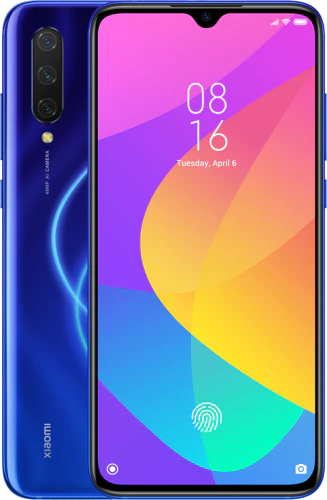 Xiao Mi Mi 9 Lite blauw overzicht