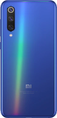 Xiao Mi Mi 9 SE blauw achterkant