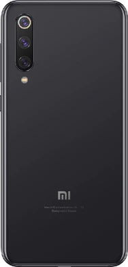 Xiao Mi Mi 9 SE achterkant zwart