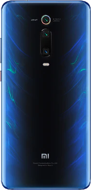 Xiao Mi Mi 9T blauw achterkant