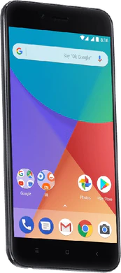 Xiao Mi Mi A1 nero copertina frontale aslant