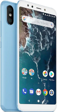 Xiao Mi Mi A2 blau Übersicht