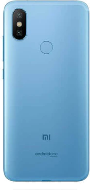 Xiao Mi Mi A2 blau Rückseite