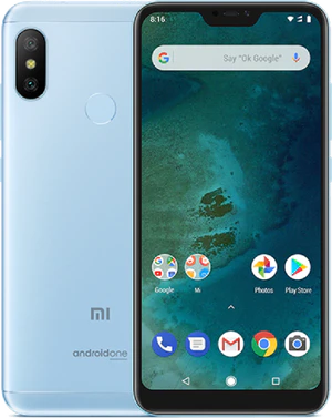 Xiao Mi Mi A2 Lite panoramica blu
